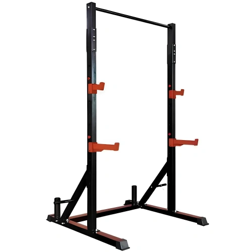 Multifunktions-Squat-Rack - Stehendes Gym-Rack - Seitenansichtsstruktur