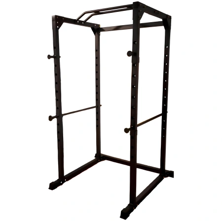 Porte-cage avec barre de traction Multi Grip - Musculation - Vue latérale gauche