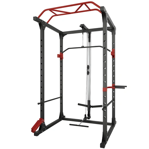 Rack multifonction Power Cage - Powerlifting - Vue de la structure