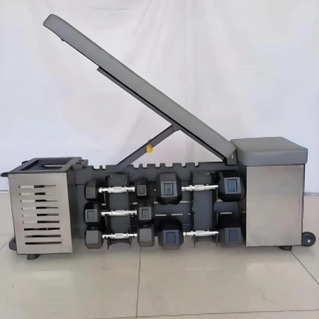 Adjustable Bench with Integrated Dumbbell Holder | Professional