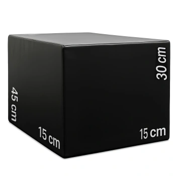 Small Plyo Box Jump - Plyometric Box | Gym - Professional - Full View