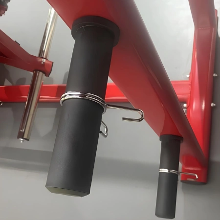 Presse à jambes à 45 degrés et hack squat | Combo multifonction - Vue rapprochée