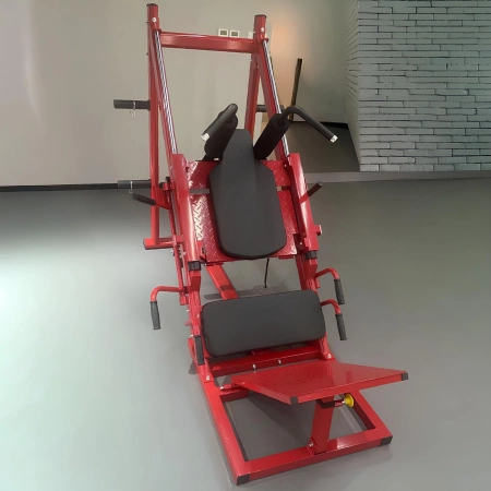 Presse à jambes à 45 degrés et hack squat | Combo multifonction - Vue d’arrière-plan