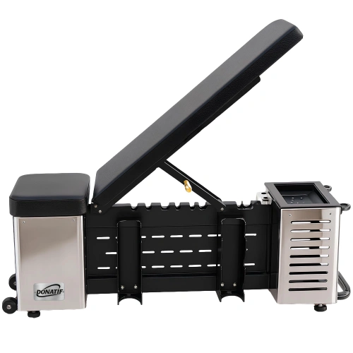 Adjustable Bench with Integrated Dumbbell Holder | Professional - Full View