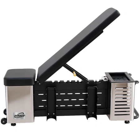 Adjustable Bench with Integrated Dumbbell Holder | Professional - Full View