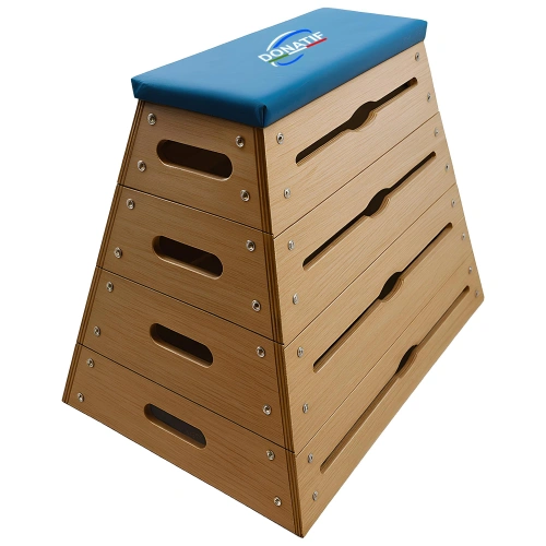 Plataforma de entrenamiento de parkour pliométrico - PK41 - Vista inversa