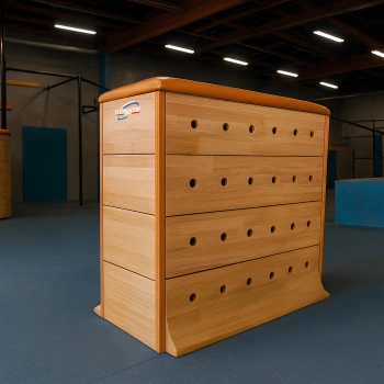 Wooden Frame for Parkour Training - PK33 - Full View 2