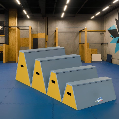 Trapezoid Training Box - PK4 | Parkour - Gym View