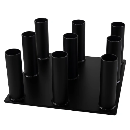 Vertical Bar Holder - Diameter 28 mm | Professional - Full view of the bike rack