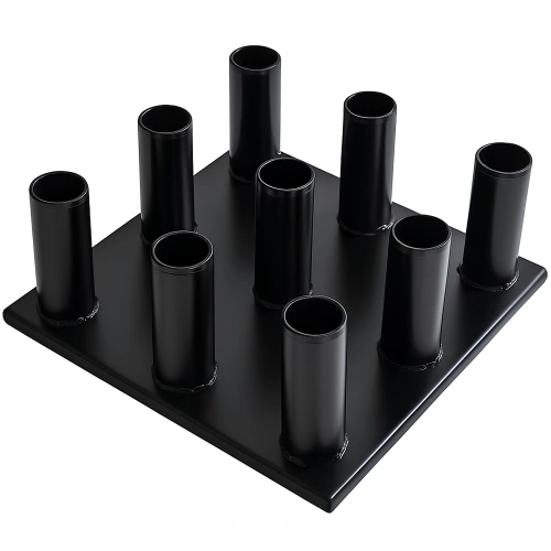 Vertikaler Langhantelhalter - Olympischer Durchmesser 50 mm - Seitenansicht