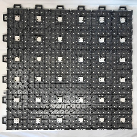 Placa de enclavamiento para culata - Espesor 1,3 cm | Exterior - Placa gris de vista trasera