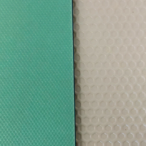 PVC-Bodenbelag für Fußball - Dicke 6 mm | Indoor - Rückansicht