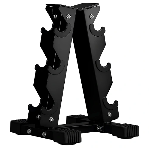 Rack vertical peu encombrant - 3 paires | Fitness - Vue latérale