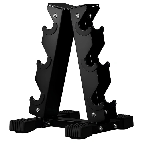 Rack vertical peu encombrant - 3 paires | Fitness - Équipement Full View