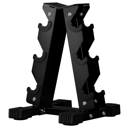 Rack vertical peu encombrant - 3 paires | Fitness - Équipement Full View