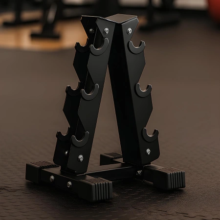 Vertikale Hantelablage - platzsparend | 3 Paare - Verwendung