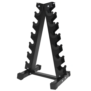 Space-saving vertical rack - 6 pairs | Fitness - Full View Equipment