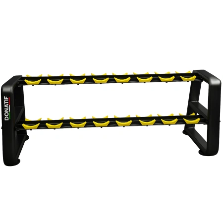 copy of Rastrelliera Porta Manubri a 3 Ripiani - 12 PIN | Palestra