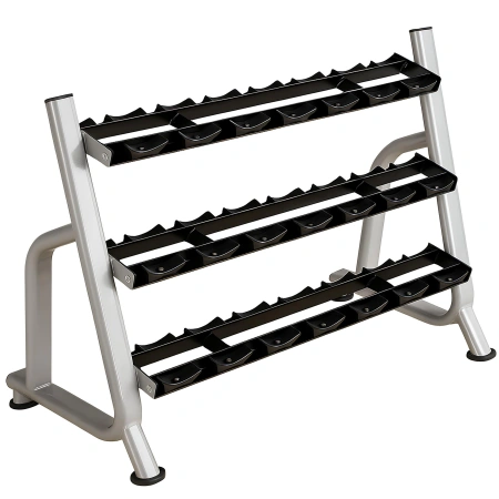 Dumbbell Rack a 3 Ripiani - Professionale | Palestra