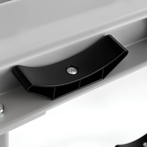 Dumbbell Rack with 3 Shelves - Professional | Gym - Visual Pins Black Dumbbells