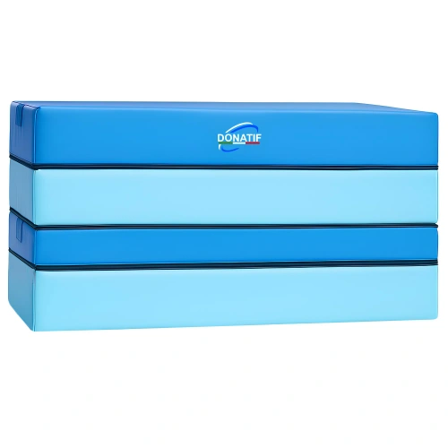 Caja de salto de parkour de 3 secciones - PK58 | Profesional - Vista de 4 secciones