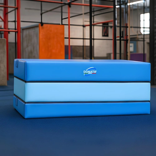3-teilige Parkour-Sprungbox - PK58 | Professionell - Vollständige Ansicht des Fitnessstudios