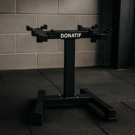 Rack for Adjustable Snap Dumbbells | Space Saver - Gym View