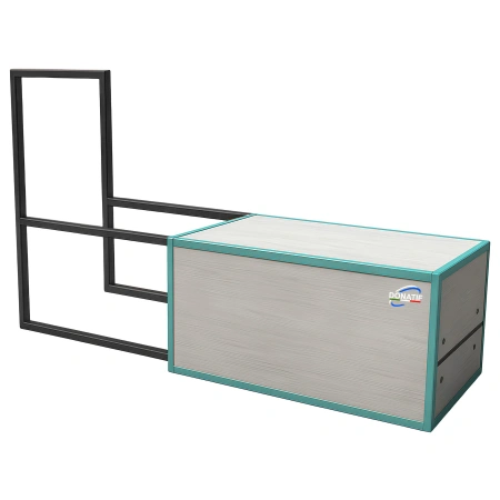 Modularer Parkour-Rahmen - PK59 | Professionell - Vollansicht