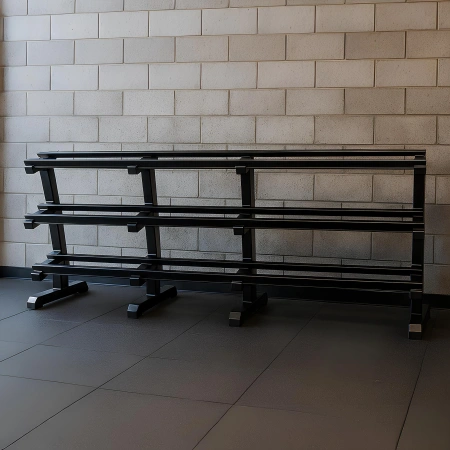 Rastrelliera Porta Manubri 20 Coppie | Kit da 2,5 a 50 Kg - Utilizzo