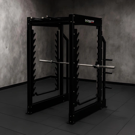 Rack à cage avec Multipower - FMT | Personnalisable - Vue d’utilisation