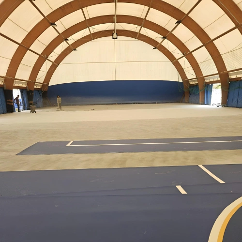 Suelo de PVC para tenis de mesa - 6 mm de espesor | Interior - Montaje visual