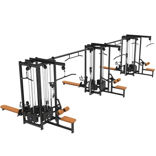 Máquina de la jungla - J400 | Profesional - Gimnasio - Personalizable - Vista completa Equipamiento
