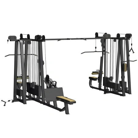 Máquina multiestación - FMT | Profesional - Estación de gimnasio - Vista completa del equipo