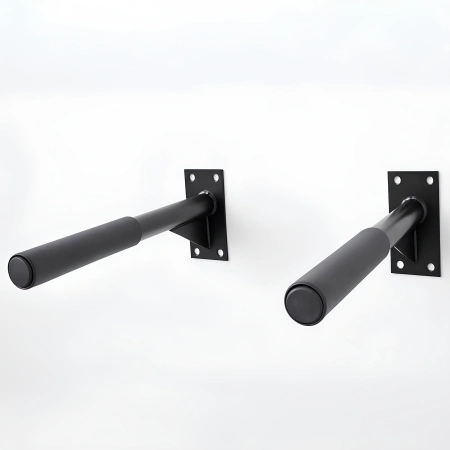 Wandmontierte Dip-Bar-Station | Maßanfertigung - Vorderansicht