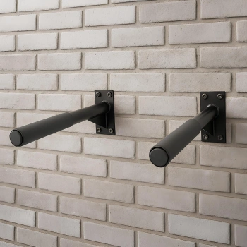 Wall-mounted Dip Bar Station | Custom Made - Full View 2