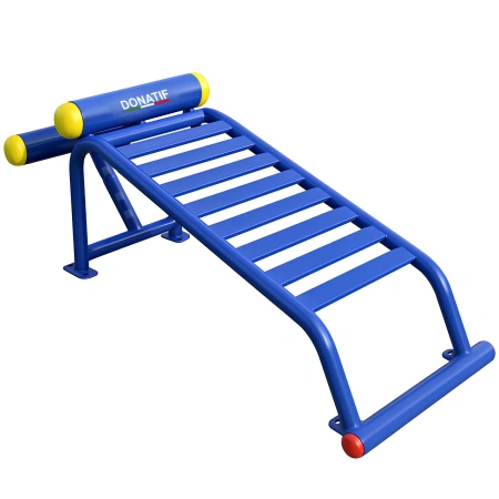Banc d’abdominaux pour l’entraînement en plein air - COA30 | Professionnel - Vue de gauche