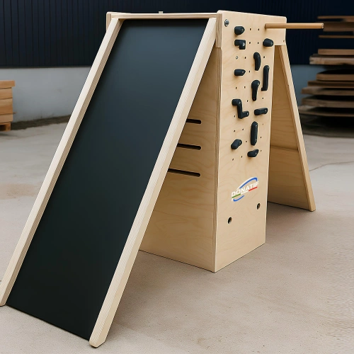 Module combiné pour le parkour et l’escalade - PK53 - Vue complète de la salle de sport