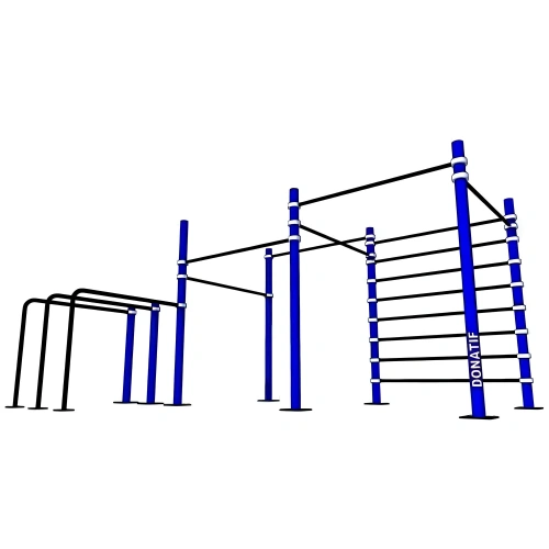 Rig Calisthenics Extreme C19 - D100 | Totalmente modular - Vista completa
