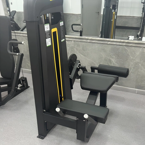 Flexion des jambes en position couchée - FMT | Pack de poids inclus | Personnalisable - Vue complète de la chambre