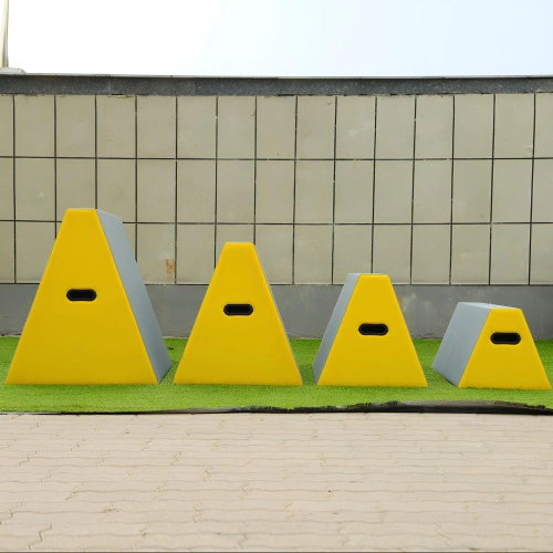 Caja de entrenamiento trapezoidal - PK4 | Parkour - Frente de producto Real View