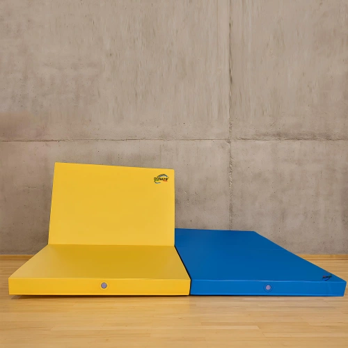 Colchoneta de aterrizaje de entrenamiento de parkour - PK54 - Vista completa del gimnasio