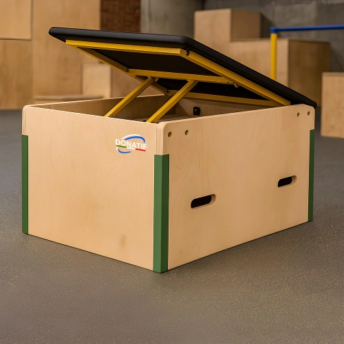 Boîte multifonction pour sauts - PK60 | Parkour - Vue sur la salle de sport