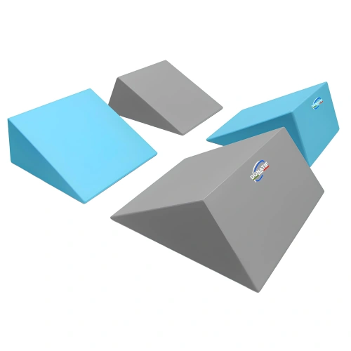 13pcs Set for Parkour Training - PK70| Professional - Slanted Step View