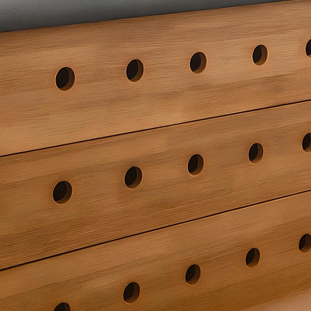 Struttura in Legno per Allenamento Parkour - PK34 - Visuale Ravvicinata