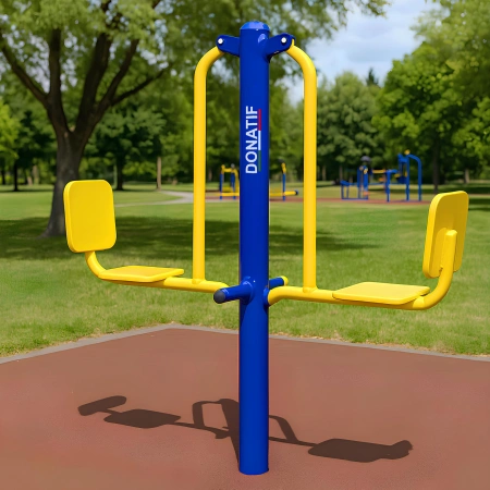 Outdoor Double Leg Press - COA220 | Professional - Usage