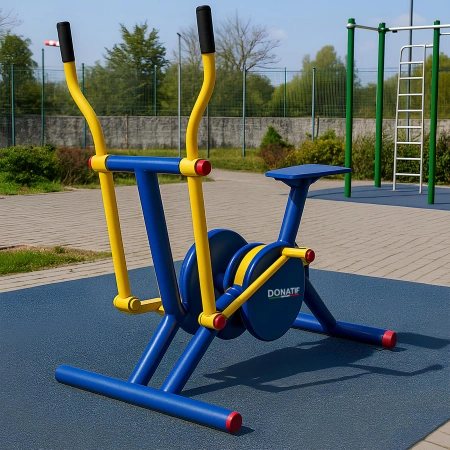 Bicicleta Estática para Parques al Aire Libre - COA420 | Profesional - Uso