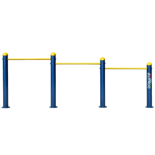 Low Parallel Bars for Outdoor Sports - COA550 | Professional - Visual Logo
