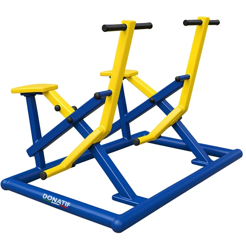 Appareil de fitness double d’extérieur - COA780 | Professionnel - Plein écran