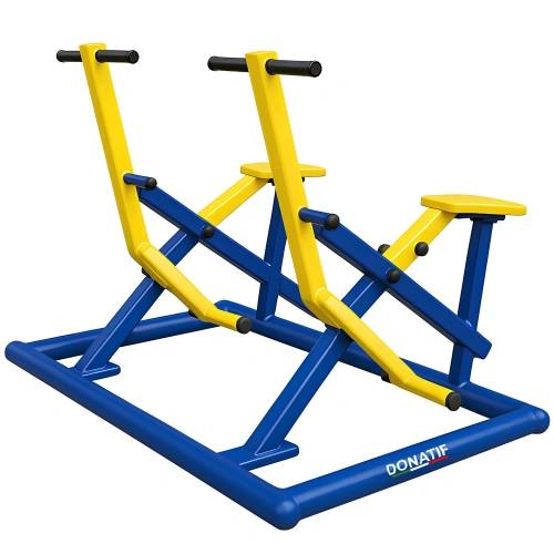 Outdoor Double Fitness Rider Machine - COA780 | Professional - Front View