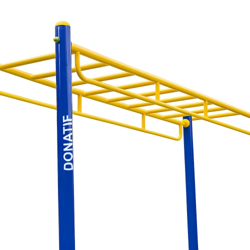 Monkey Bar Gymnastique suédoise pour l’extérieur - COA820 | Professionnel - Vue rapprochée du logo